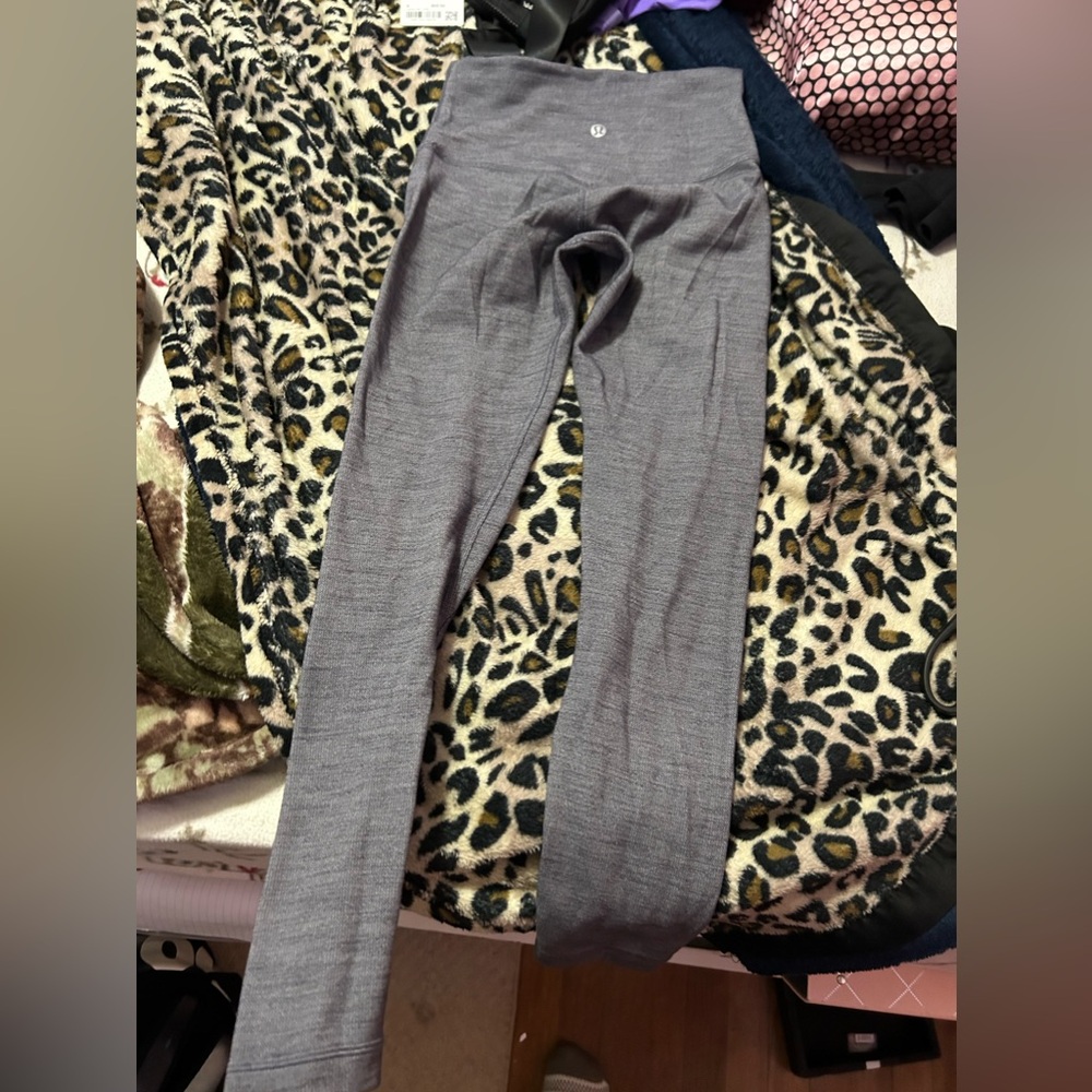grey lululemon leggings long length